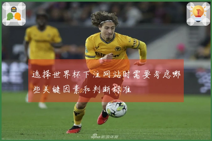 选择世界杯下注网站时需要考虑哪些关键因素和判断标准